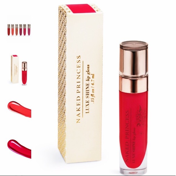🆕🍒 Naked Princess Luxe Shine Lip Gloss Cherry 🍒 - Picture 4 of 4